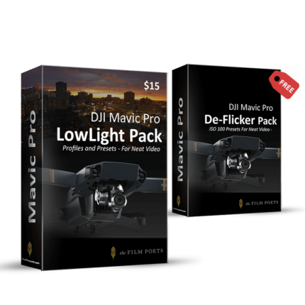 Low Light Pack for DJI Mavic Pro and Neat Video