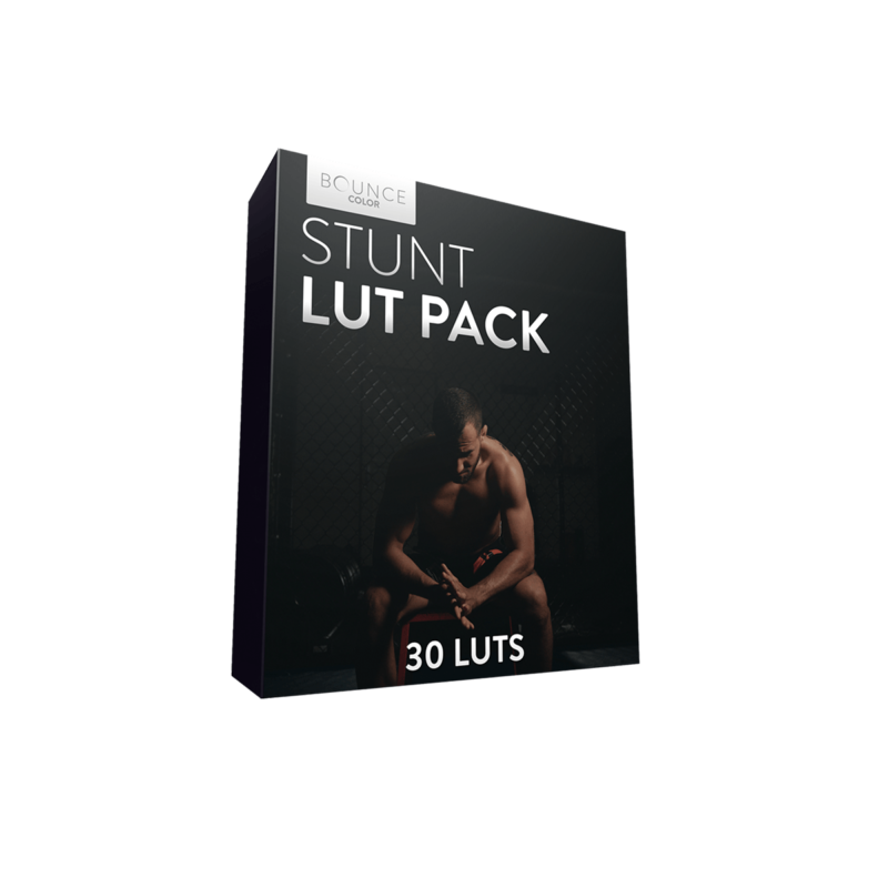 Stunt Camera Crew LUT Pack 30 LUTs