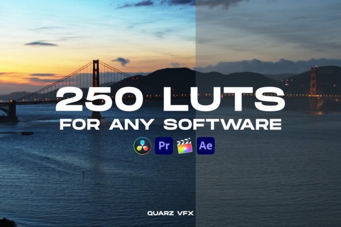 250 LUT Color Presets