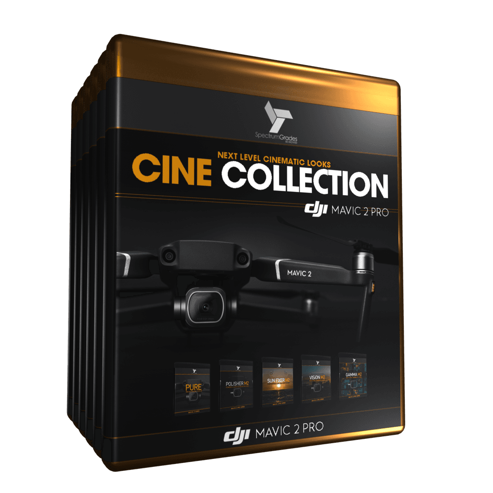 Cine Collection DJI Mavic 2 Pro LUTs & Tools Pack
