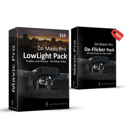 Low Light Pack for DJI Mavic Pro and Neat Video