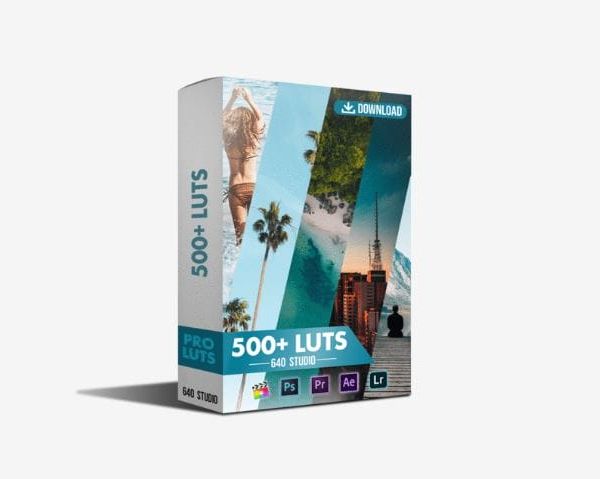 540+ Cinematic LUTS Pack