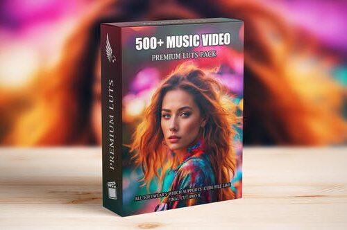 500 Cinematic LUTs for Professional Color Grading
