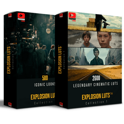 EXPLOSION™ Cinematic LUTs Collection 1&2