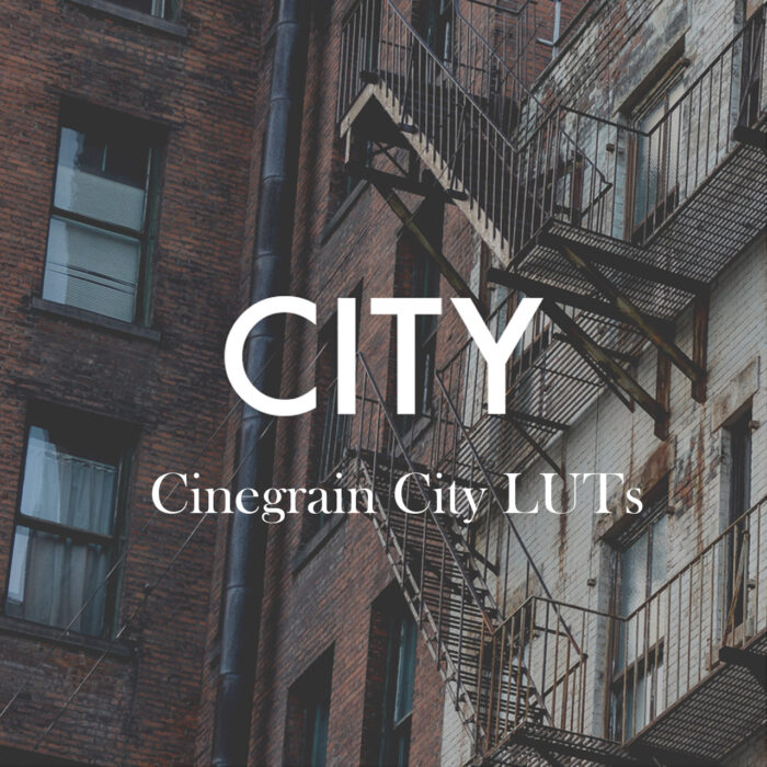 Cinegrain City LUTs