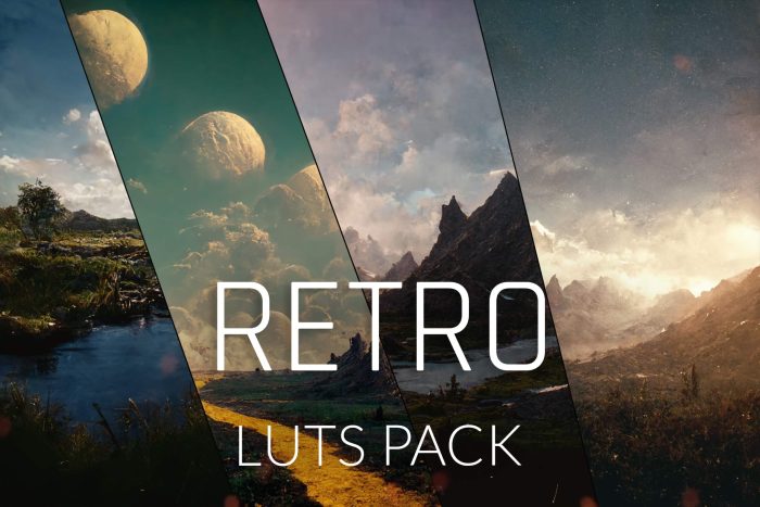 100 Retro LUTs Pack