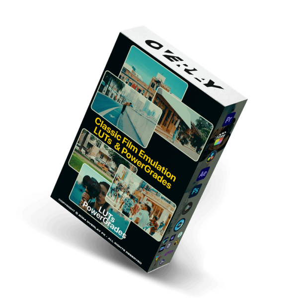 Classic Film Emulation LUTs and PowerGrades Pack