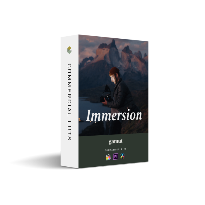 Gamut Immersion LUTs