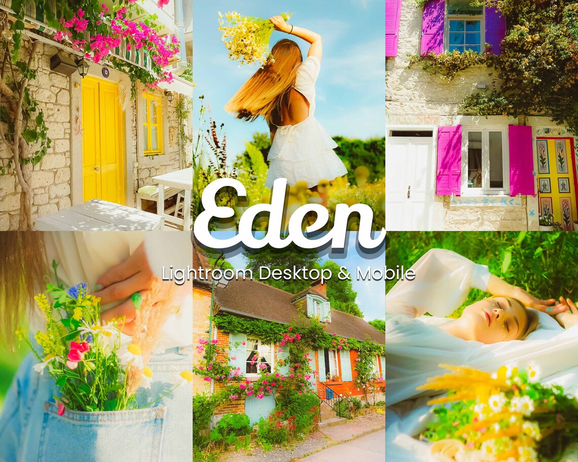30 Eden Lightroom Presets Desktop and Mobile