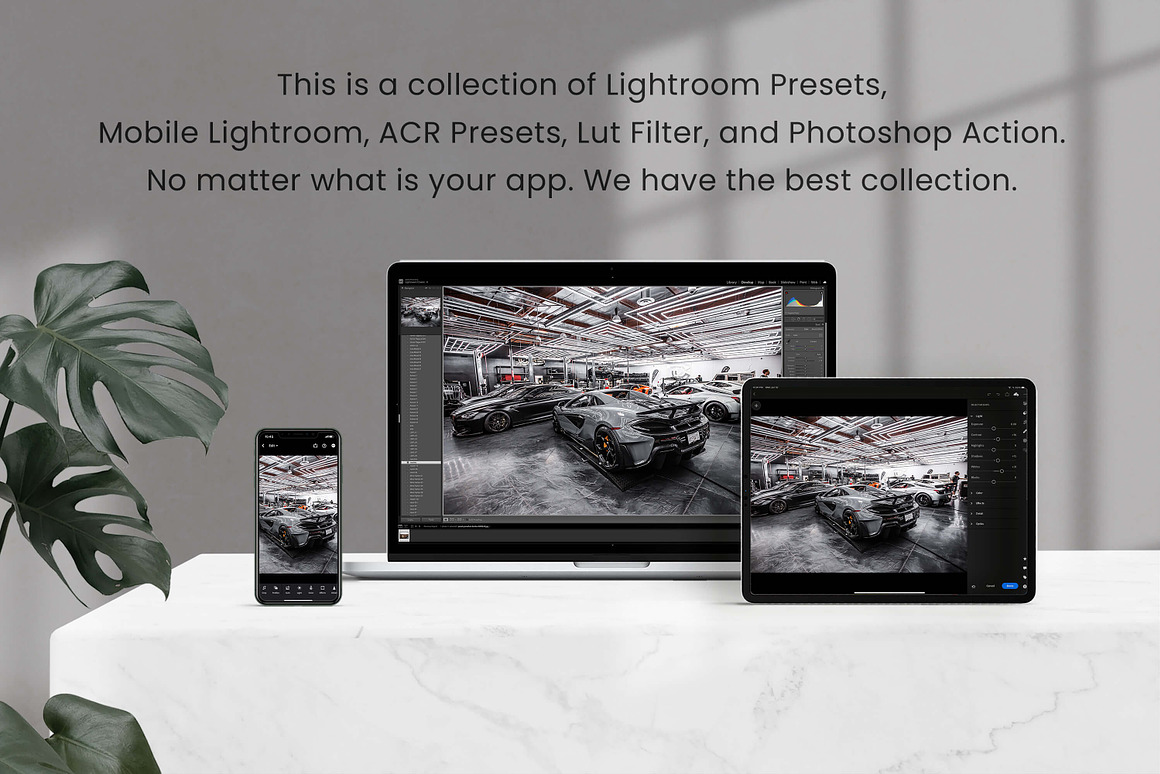 Automotive Lightroom Photoshop LUTs