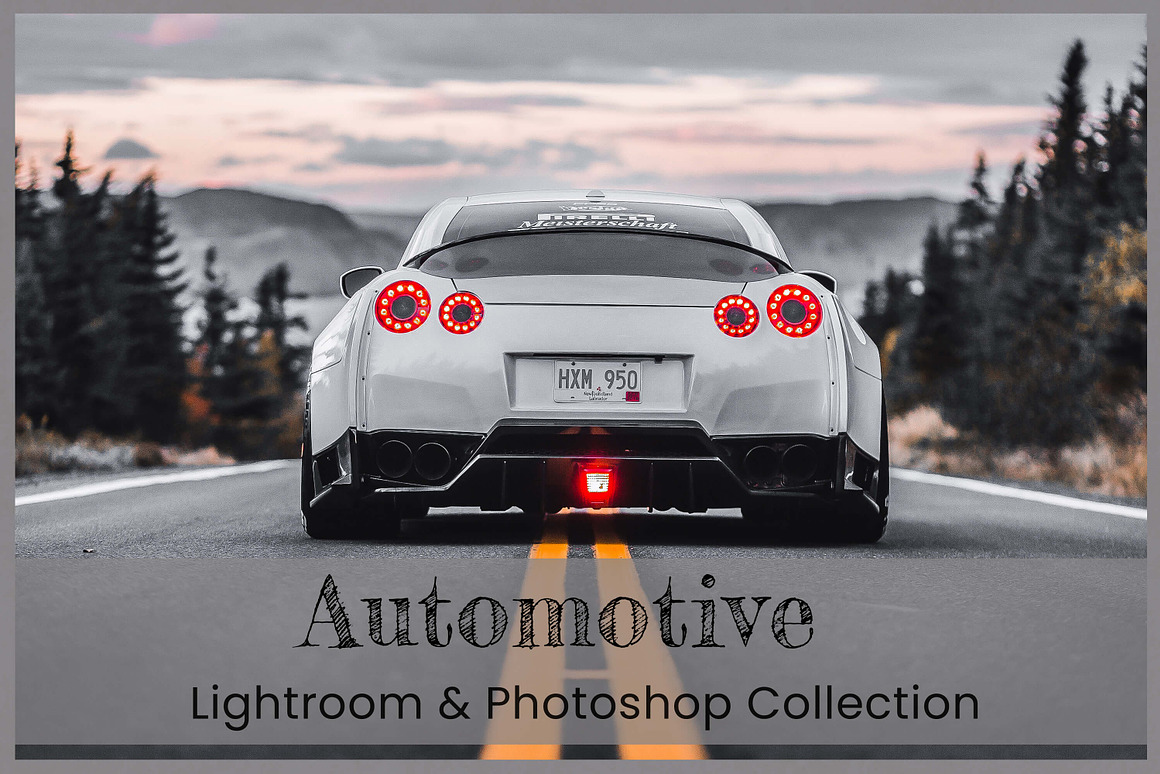 Automotive Lightroom Photoshop LUTs