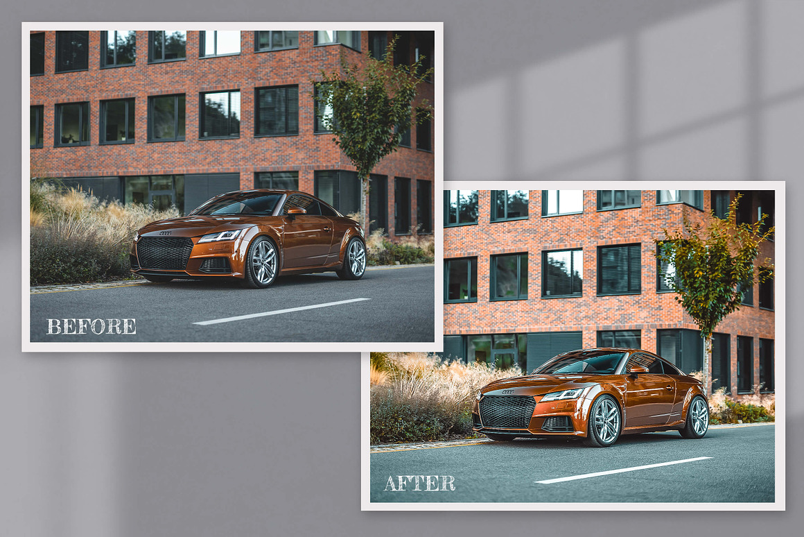 Automotive Lightroom Photoshop LUTs