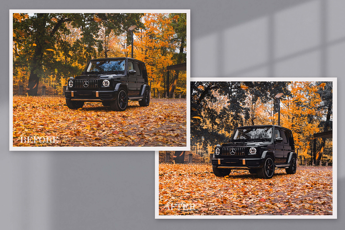 Automotive Lightroom Photoshop LUTs