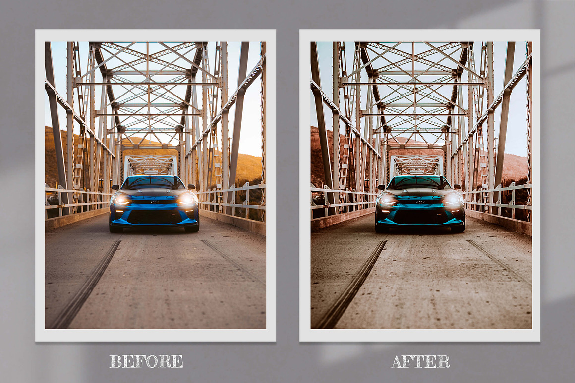 Automotive Lightroom Photoshop LUTs