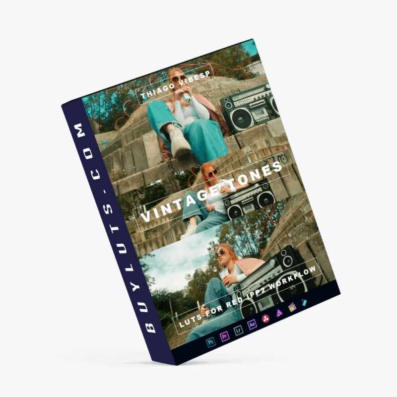 Vintage Tones Red Camera LUTs