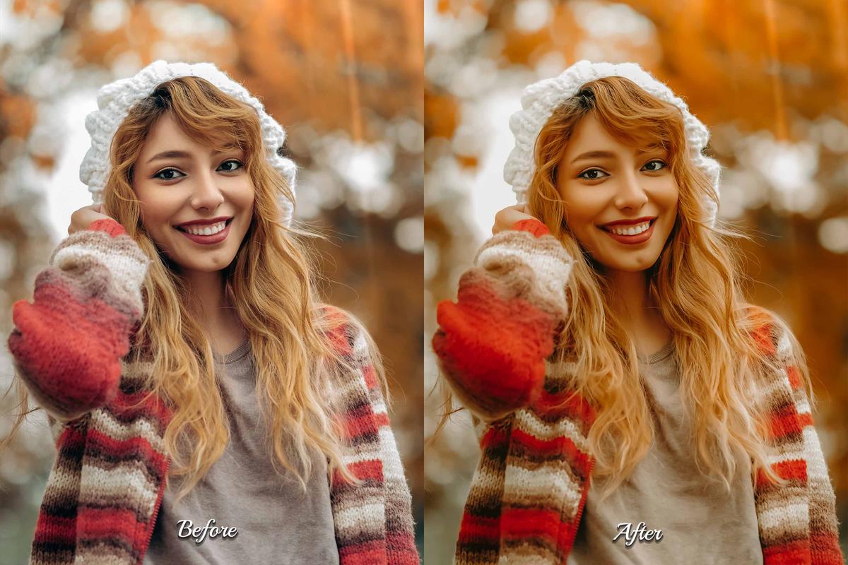 30 Golden Fall LUT Collection