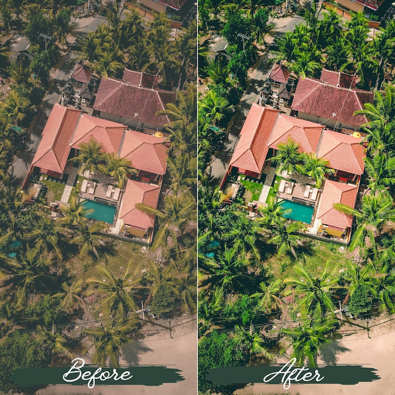 DJI Drone LUTs Color Grading
