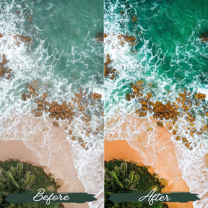 DJI Drone LUTs Color Grading