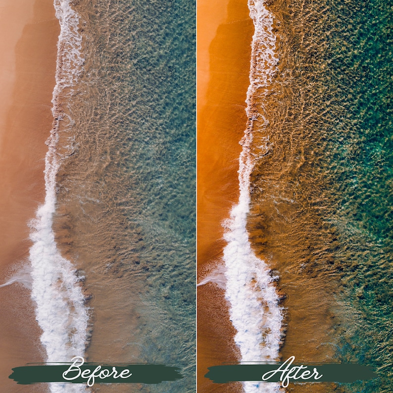 DJI Drone LUTs Color Grading