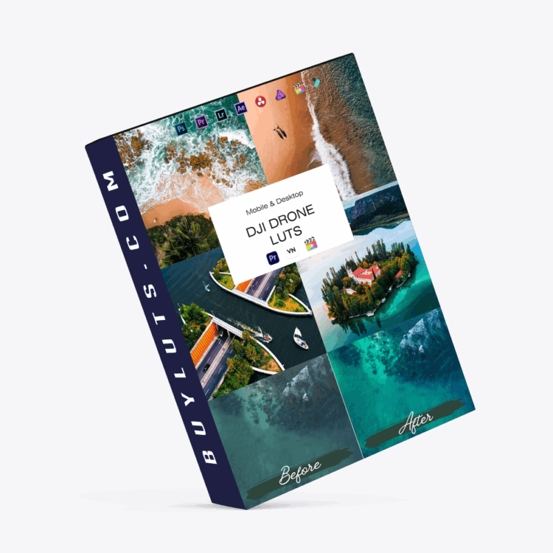 DJI Drone LUTs Color Grading