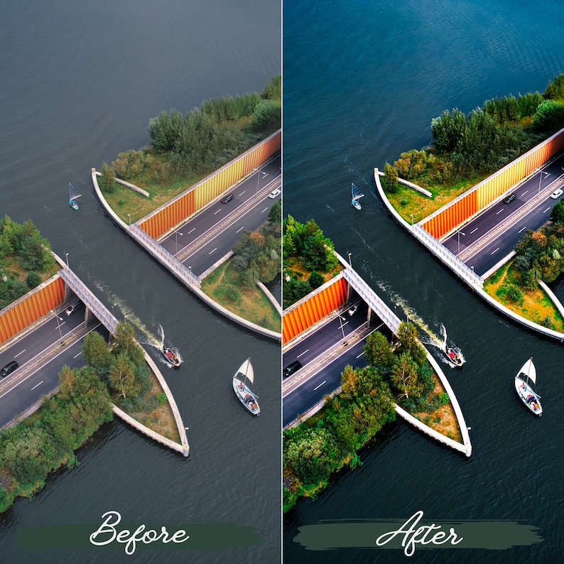 DJI Drone LUTs Color Grading