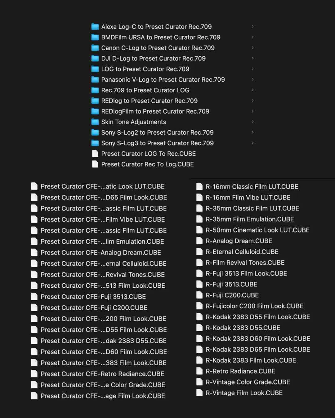 Film Emulation LUTs and Power Grades Pack